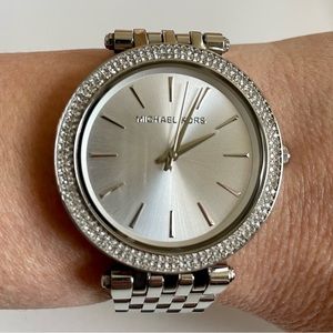 Michael Kors watch with crystals